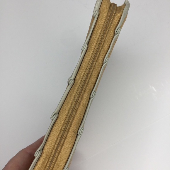 BARR + Barr New York Yellow Leather Wallet - Picture 3 of 8